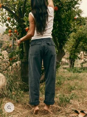 NWT Imogene + Willie Blake Military Trousers Black Japanese Cotton USA Made S